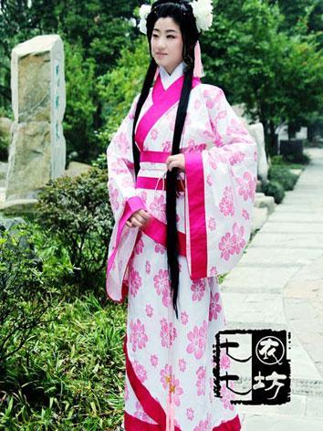 【唐装・漢服ー女】女性用　伝統古装　薄棉　中袖衣装