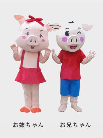 動物コスプレ イベント用品 本格的 可愛い高級着ぐるみ 豚