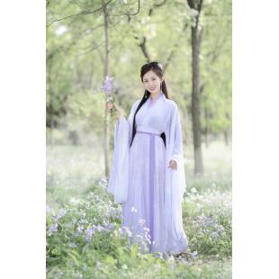 【唐装・漢服ー女】華服古装 清朝服 演出服 撮影服 女性用 相思引 紫色