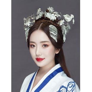 松簪　アクリル　樹脂　透明色髪飾り　かんざし　中国伝統衣装　着物和服漢服　成人式