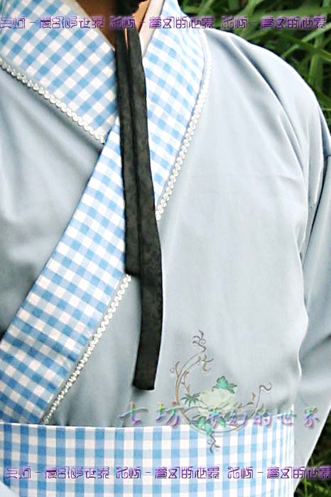 【唐装・漢服ー男】　男性用　華服漢服古装　巻きコート